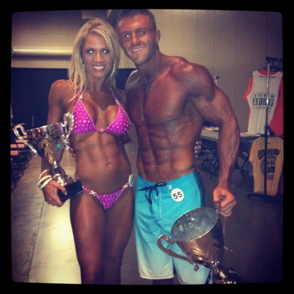 BodyByBrenton's tweet photo. Congrats to #AmandaMurdock and #AlexTecco for representing #BodyByBrenton yesterday at the #DorianYatesClassic! http://t.co/nUWhOSHS