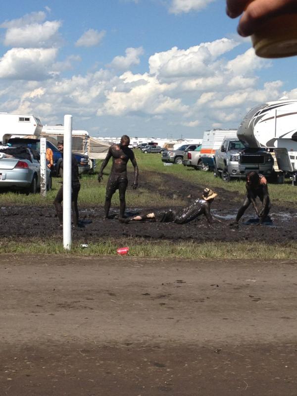 The_F_Bus's tweet photo. #BigValley mud wrestling, classic. #drunk http://t.co/zMiFRrFj