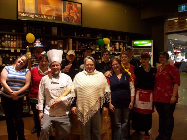 lowery1982's tweet photo. @mgbalkwill Naracoorte continuing Olympic theme and jazzing up jeans for genes day and raising some funds http://t.co/fTrB6AxB