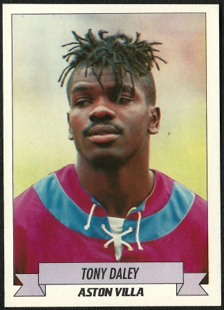 Faster than Usain Bolt. Considerably better haircut. It's Tony Daley!