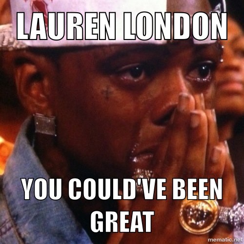 WorldWideScoop's tweet image. “@Qing_Dewey_2nd: #ThingsFasterThanUsainBolt Lauren London” &amp;lt;- DEAD