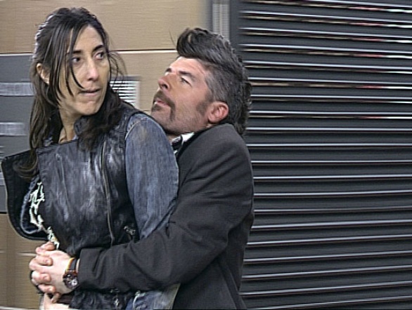 laque_'s tweet image. Coque y su primera novia.