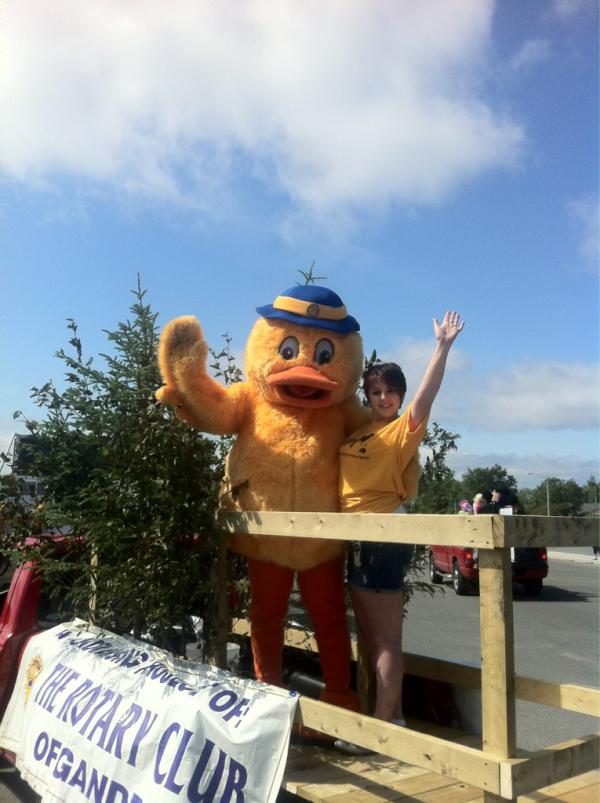 CobbsPond's tweet photo. Who else enjoyed the parade this morning? Happy Gander Day everyone! @NewFoundLand @DestGander http://t.co/Q8VibkPP