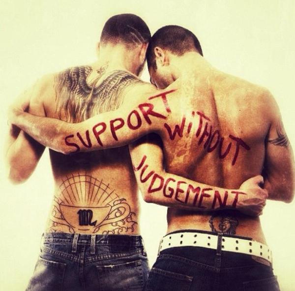 MelbGayProm2012's tweet photo. "Support...without judgement!" #equallove #gaymarriage http://t.co/82fQ368Q