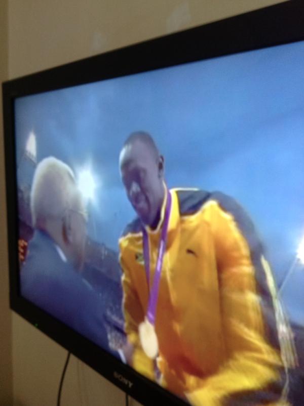 Fastest man in the World UB Bolt …….Congrats on the Gold Medal.