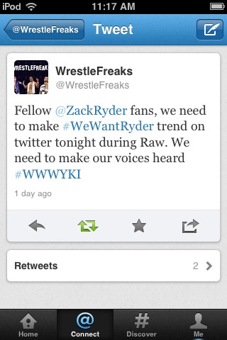 TheTeamWWE's tweet image. I agree! #WeWantRyder