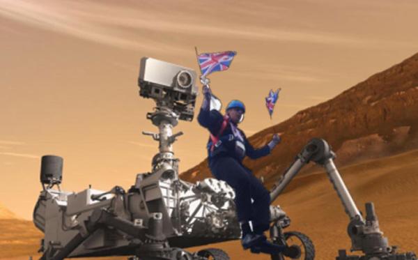 BBCPropaganda's tweet photo. Exclusive picture: @MarsCuriosity has found life on Mars! #London2012 #Boris4Mars http://t.co/B28nPFXi