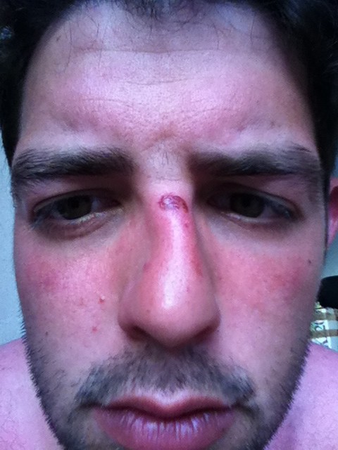 Fizzbuck's tweet image. Don't swim drunk #learnalesson