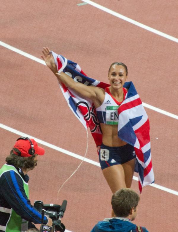 TheFolly's tweet photo. #Athletics #London2012 #SuperSaturday #ennis still can't believe I witnessed it http://t.co/hBnpag6A