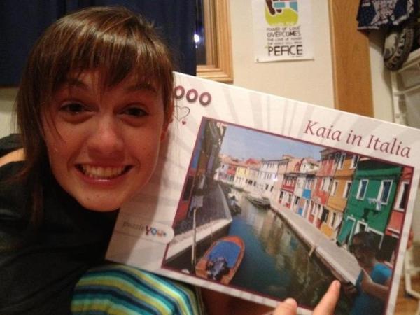Yeah they got a puzzle of me in Italy. Best b-day present ever. #puzzles