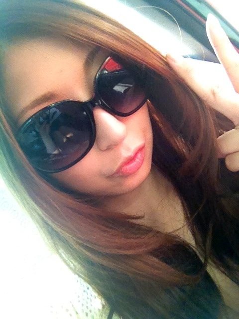 明日グラビアの撮影だから、急遽美容室なう(・&forall;・)そして、なぜかすごく眠たいよお(｡ŏ﹏ŏ)写メわお昼にとったやつなのだ(｡-&forall;-)ﾉ http://t.co/Y7IAMpPE