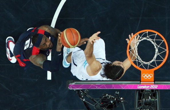 l2012bballcam's tweet photo. Trying to defend against @KingJames? Good luck! #London2012 http://t.co/lbt5FfYP
