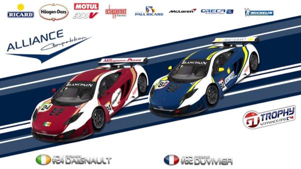 alliancecompet's tweet photo. Back on track ! #GTTrophy #McLaren http://t.co/8V0yiQlB