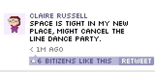 Funny BitBook post in Tiny Tower for iOS! ###