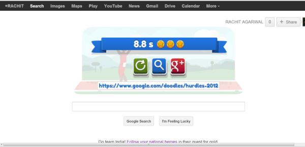 RWL_13's tweet image. #googledoodle . . . Beat This !! #ThingsFasterThanUsainBolt