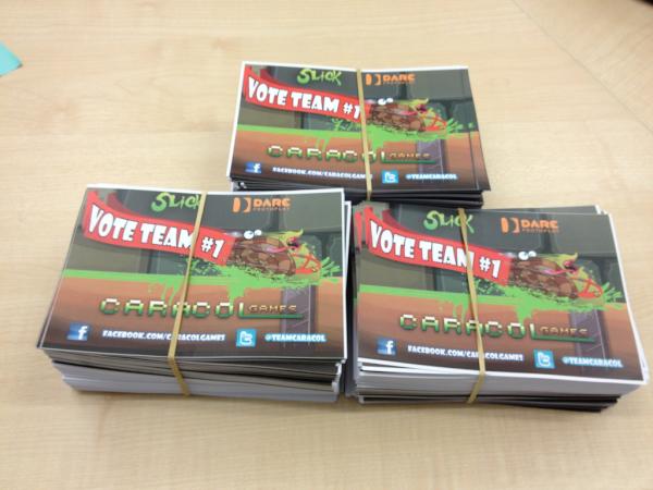 TeamCaracol's tweet photo. 1300 leaflets ready to go! http://t.co/HF1lpYtp