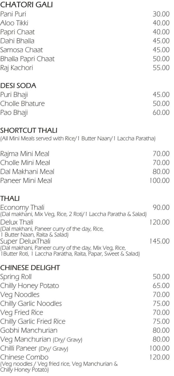 Mithaas menu card1