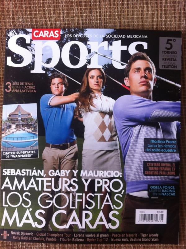 kikicasado's tweet photo. Gran portada de la revista @CARASsports con @MauAzcue @SebastianVazqz y #GabyLopez http://t.co/6RCCCWvM