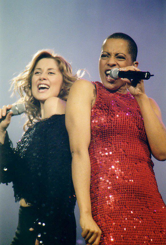 Having toured with both of these women, I just had to share this great picture of them together! #PowerVocals