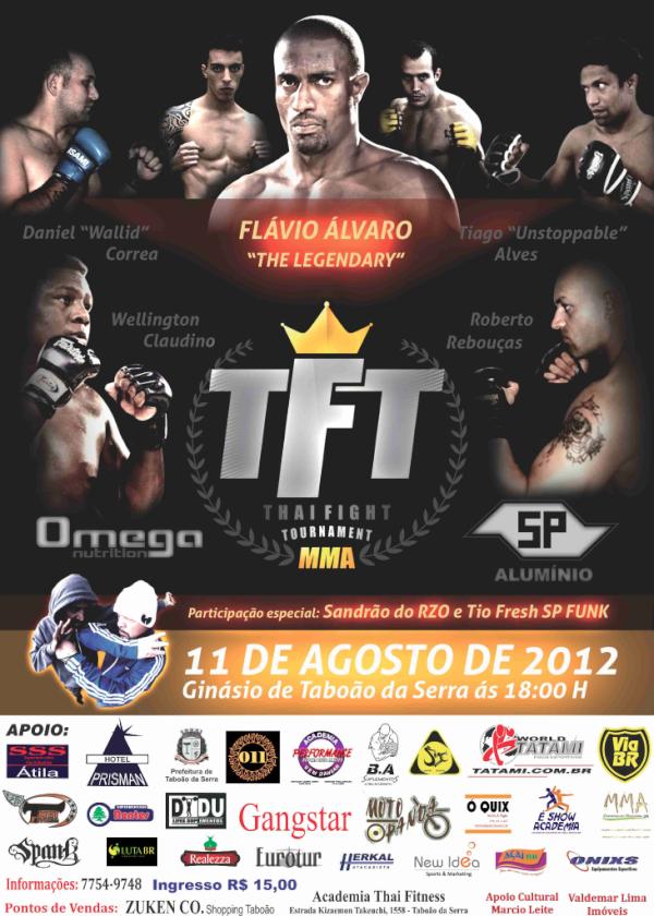 ThaiFightmma's tweet photo. TFT MMA 4 dia 11 de Agosto em Taboão da Serra na Grande-S.P, 10 lutas de MMA + Show de Rap do RZO, não percam!!!! http://t.co/ttzVCcGu