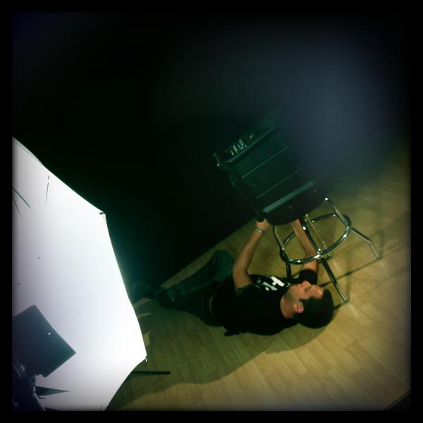 Setting up for a LUCAS Nano 300 video shoot!