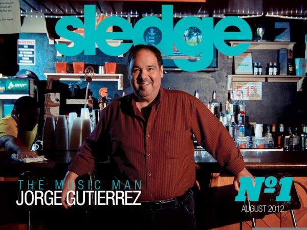 SledgeMagazine's tweet image. AJ's Bar owner Jorge Gutierrez makes our cover this month. #ourmusic #ourculture #ourcity