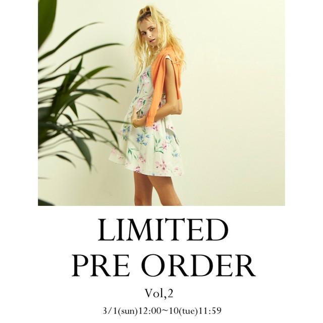 dazzlin_com's tweet photo. 【LIMITED PRE ORDER vol.2】
3/1(sun)-3/10(tue)
Check profile URL
➡︎http://t.co/mXMqBLWCp9
#dazzlin #limitedpreorder … http://t.co/YZ864V8rLZ