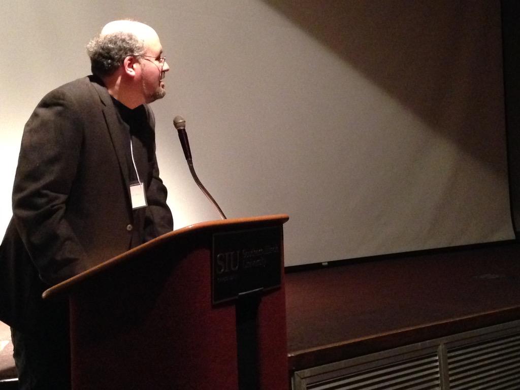 BigMuddyFest's tweet photo. Q & A with Director Saul Pincus from @nocturnemovie #bmff37 #siuc http://t.co/IFiq4eNLNE