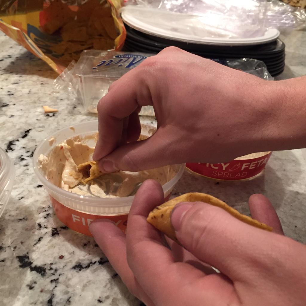 philia_foods's tweet photo. Sometimes it's a great idea to eat taquitos and #FetaSpread. http://t.co/vlbJIvt8BB