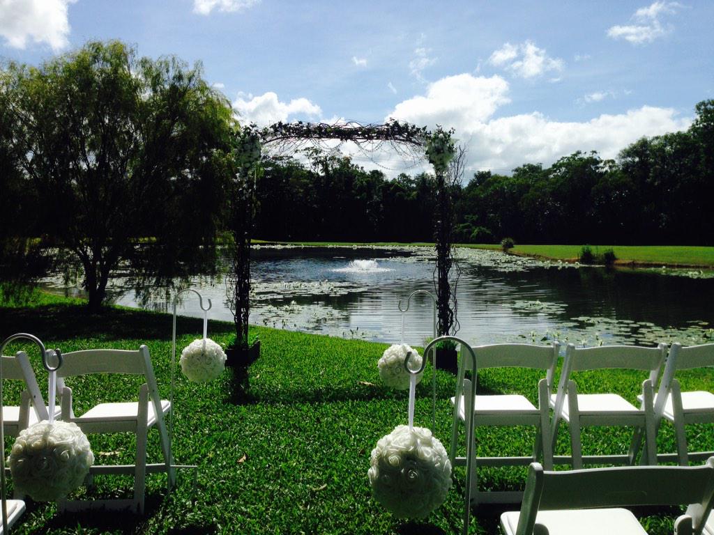 CairnsGolf's tweet photo. Wedding Open Day. http://t.co/dLpQmU2yWG