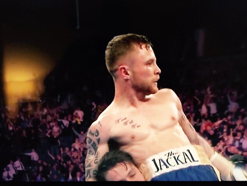 PlayerLayer's tweet photo. Well done @RealCFrampton sensational win! @ClonesCyclone #bestintheworld #belong http://t.co/Hk6oFPOLTy