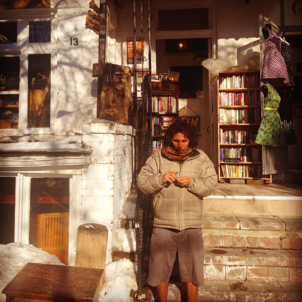 keepTOawesome's tweet photo. Ernesto loves Toronto for its multiculturalism #kensingtonmarket #keepTOawesome https://t.co/tPpbHyAin7 http://t.co/Mse8ozJM1g