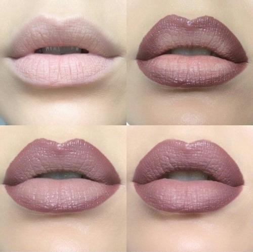 kissandmakeupX0's tweet image. Mad about mauve! This ombré lip is perfect for a night on the town #Beauty #LipTutorial #Makeup