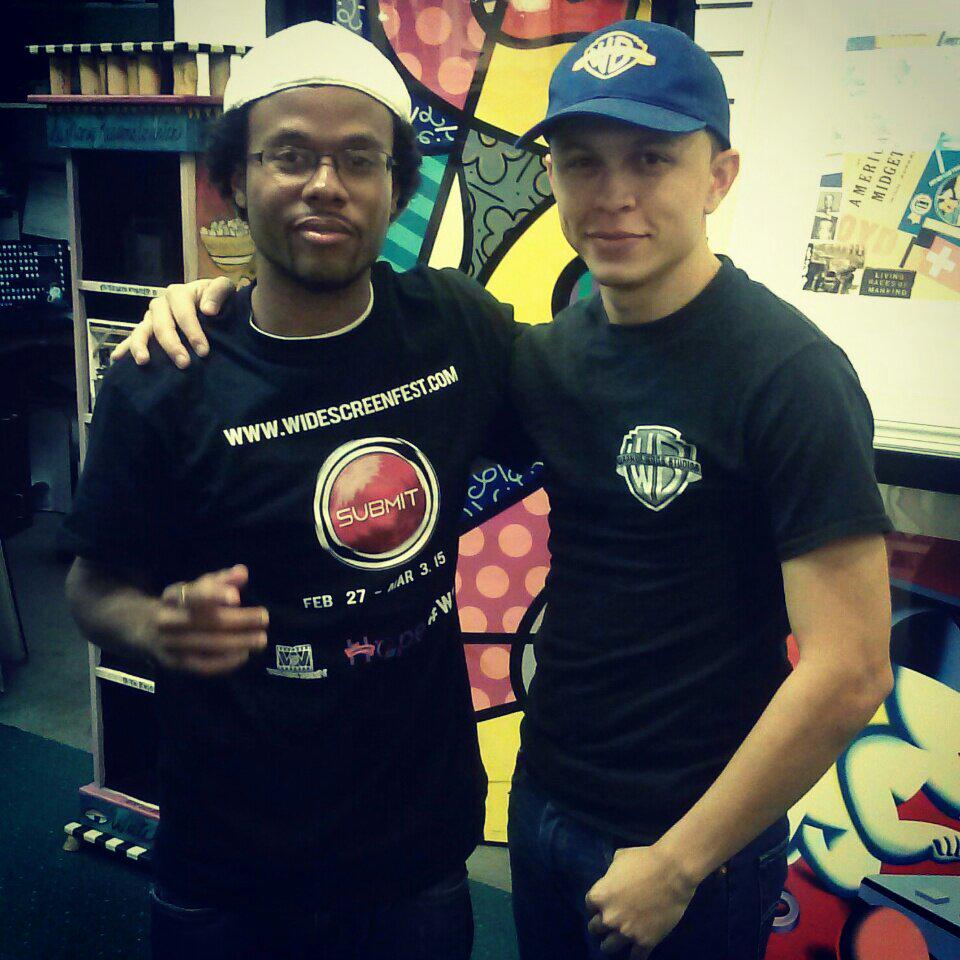 thewsfest's tweet image. You gotta dream big. Here with Warner Bros. Producer Mr. Royce at the WideScreen Workshops #WSF