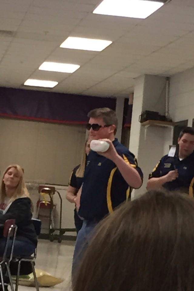 RockFFA's tweet photo. Eric "thinks" his future is so bright he needs shades! @ericmpbullock http://t.co/hwwgBkGY3Y