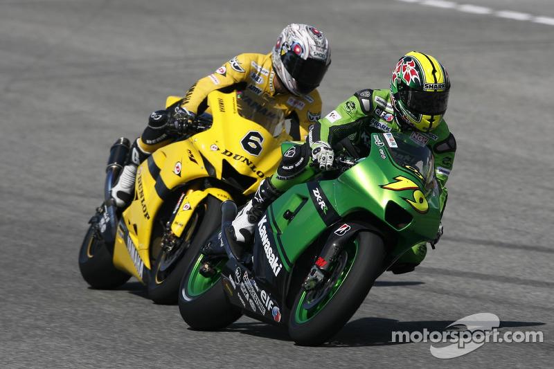 MotoGP Zone on Twitter: ".@makoto_tamada @Tech3Racing vs Olivier Jacque on Kawasaki in the #MotoGP. #OnThisDay in 2007 https://t.co/xtNtkiIFhT" /