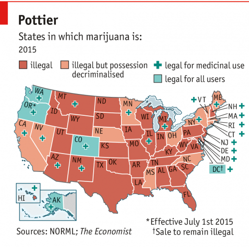 TheEconomist's tweet photo. From today, owning weed is legal in Washington, DC, buying it is not. Expect a gardening boom http://t.co/YrrFq1765R http://t.co/KVt7NogUZ0