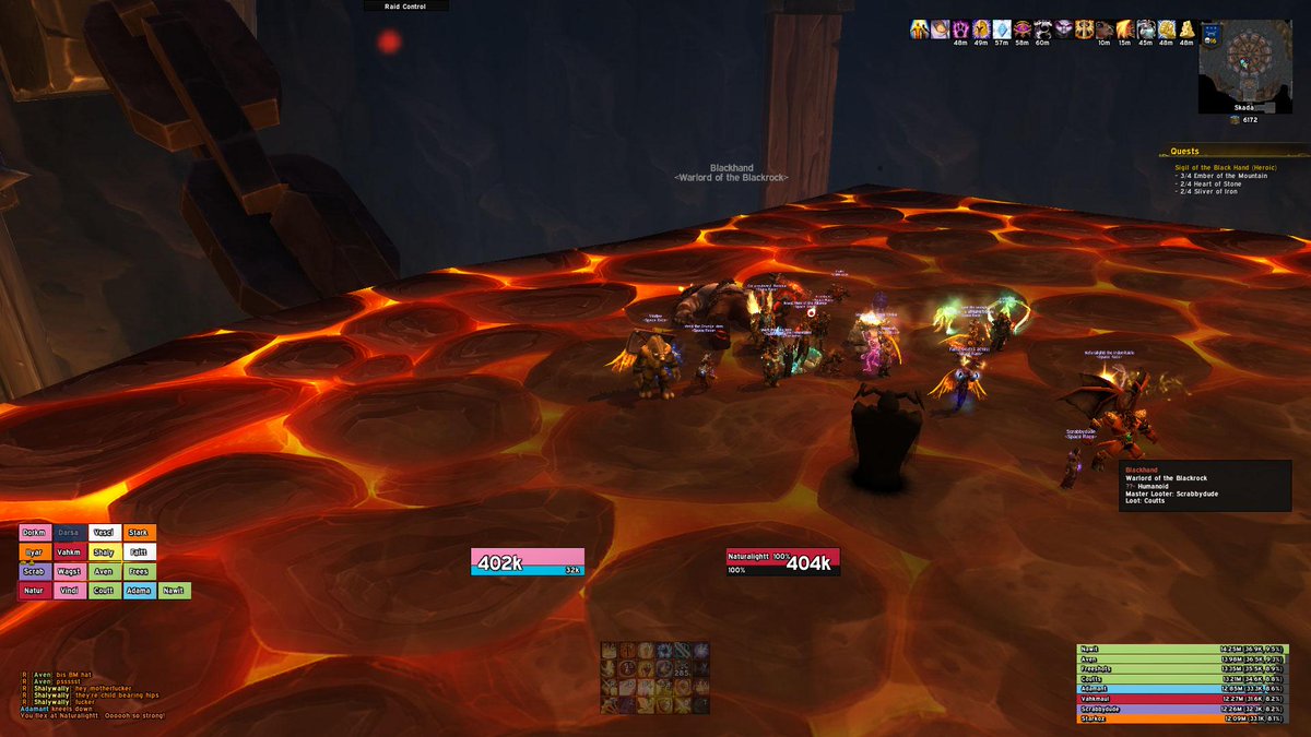 Heroic Blackhand finally down, thank fucking Christ...
@Dorkman_In1080p <a href="/vesciLoL/">Vesci</a> <a href="/WorldFirstNatty/">Natural Nattycans</a>