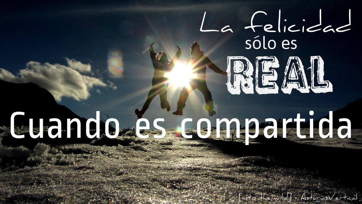"La felicidad sólo es real cuando es compartida"
(Into the wild)

Foto en #PicosDeEuropa
#AsturiasVertical