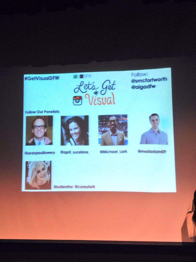 SmallScreenSpot's tweet image. #letsgetvisual panel is impressive!