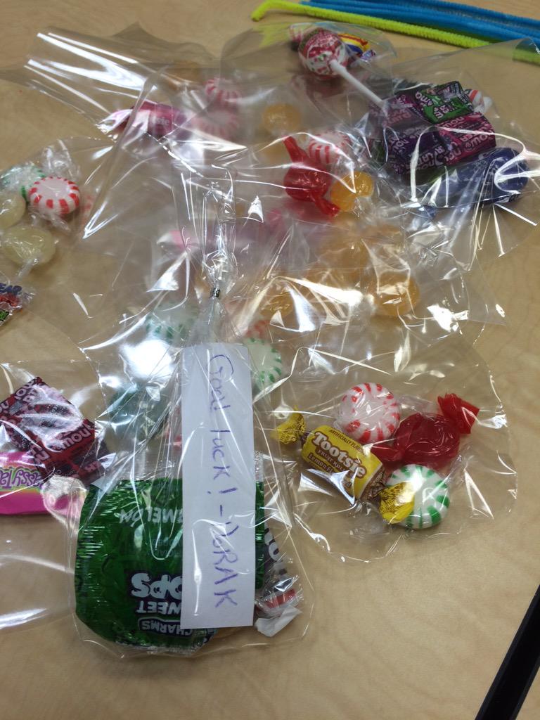 wfudorak's tweet image. Dreading #midterm week? Maybe some of these gift bags will help de-stress!