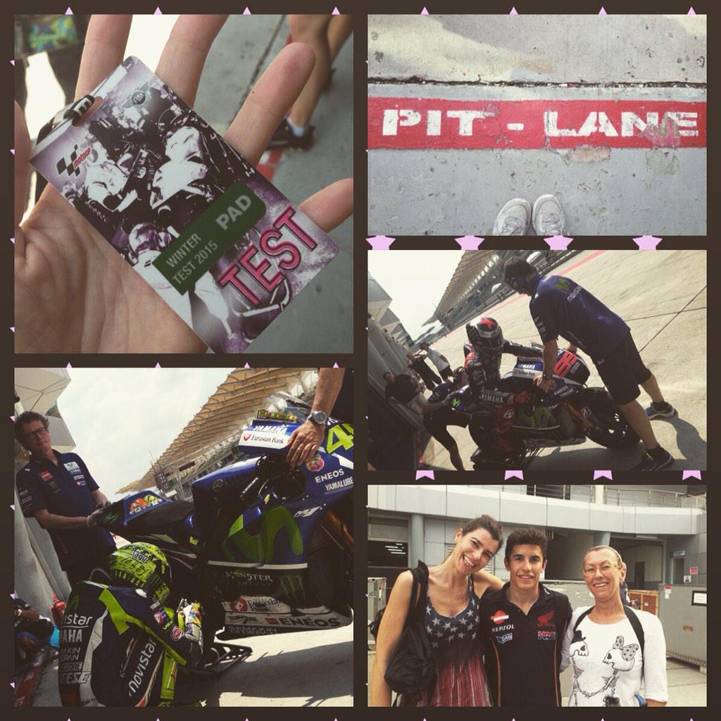 MikyPelle's tweet photo. This was #SepangTest2 #chespettacolo http://t.co/qJ2mG13Bj0