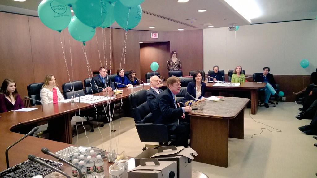Voices of Dyslexia event MN Capitol