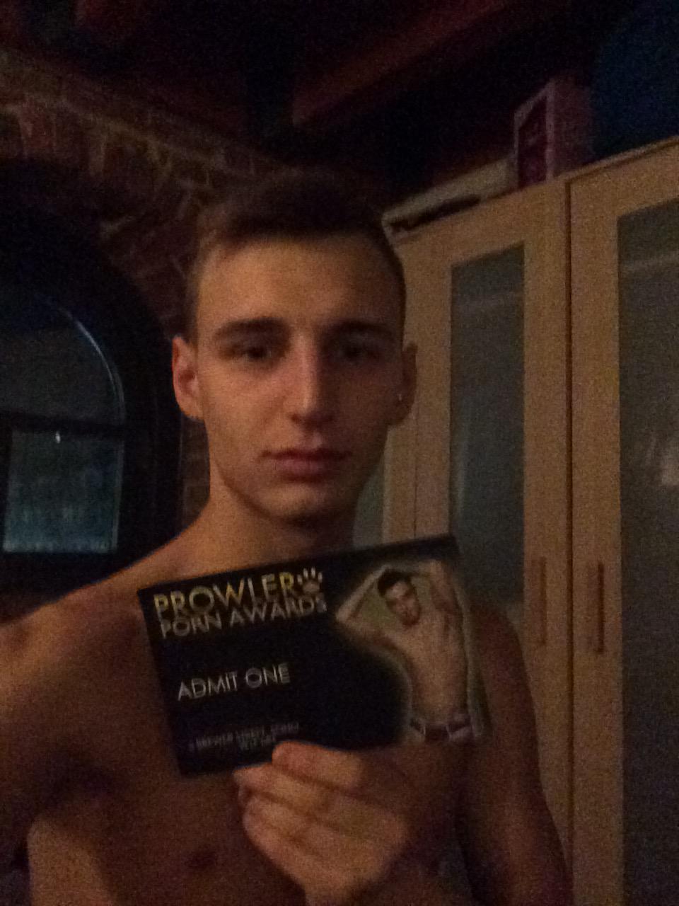 Just admiring my ticket for the #PPA @TxxxmStudios @ProwlerAwards @ProwlerXXX @ApplyToModel @prowlersoho