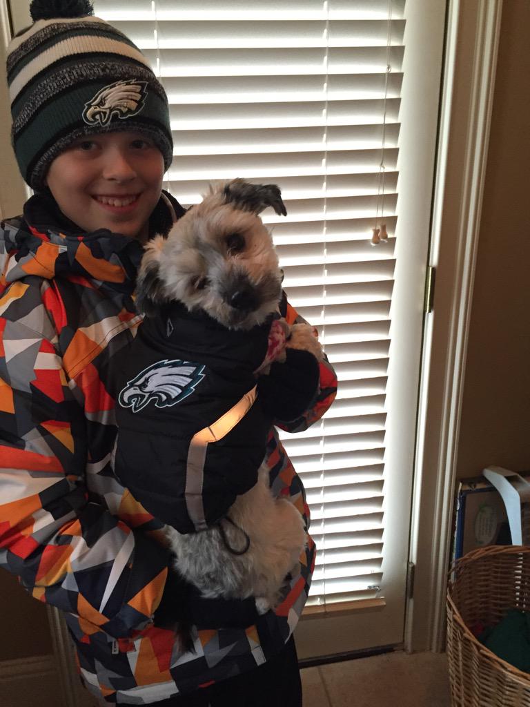 IamWesWatson's tweet photo. @Eagles Snow day! http://t.co/K23qswdKcT