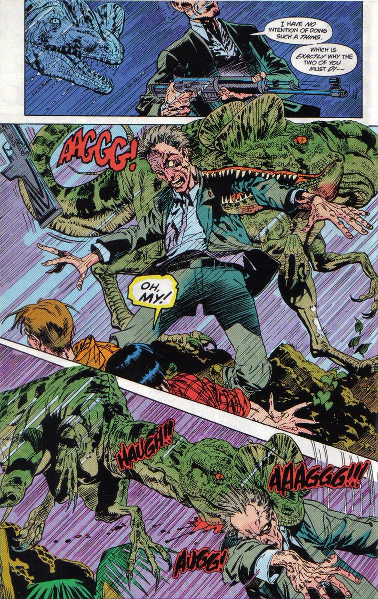 dilophosaurus attack