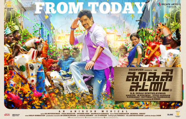 Kakki Sattai Grand release worldwide today