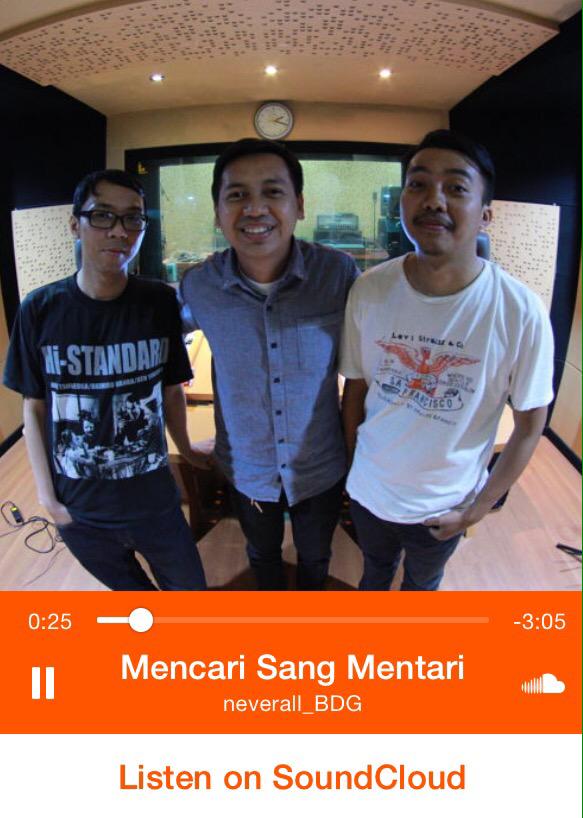 cek single terbaru dari <a href="/neverall_BDG/">neverall</a> #SoundCloud soundcloud.com/neverall_bdg/m… Single "MencariSangMentari"