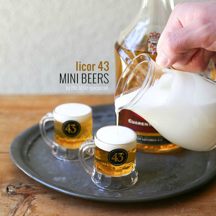 buddybeers's tweet photo. Licor 43 + Cream = Mini Beer! Would you try it? http://t.co/PppHbwMrUV #beer #shots http://t.co/1IfBw8FGLs