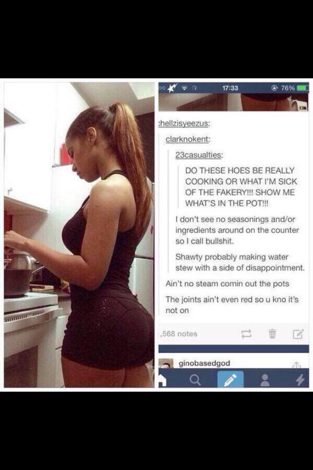 RealTypeShit's tweet image. LMAO THIS NIGGA OBSERVING HER WHOLE KITCHEN